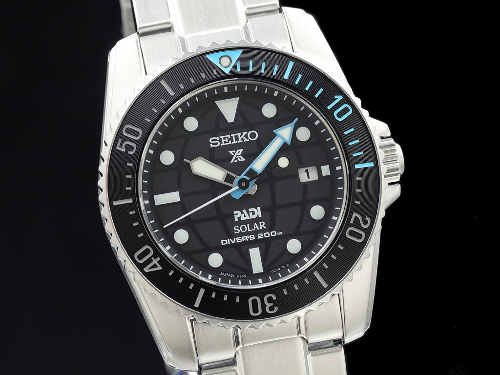 SEIKO Prospex 200M Diver Solar SBDN073 PADI Model