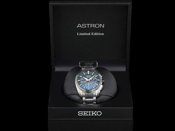 Seiko Astron Gps Solar 5X Series Dual Time Sbxc071 Limited Edition