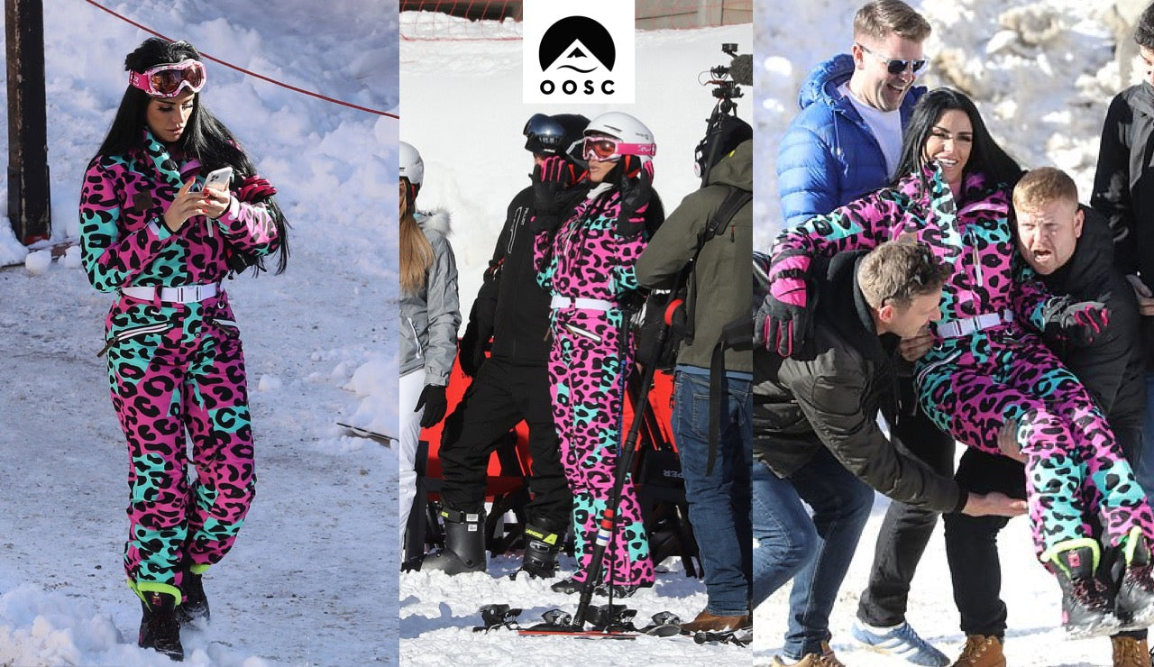 Katie Price Colourful Ski Suit | Outfit - OOSC Clothing