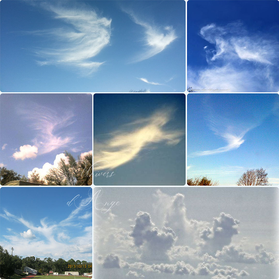 Nuages d'Ange, les signes dans le ciel