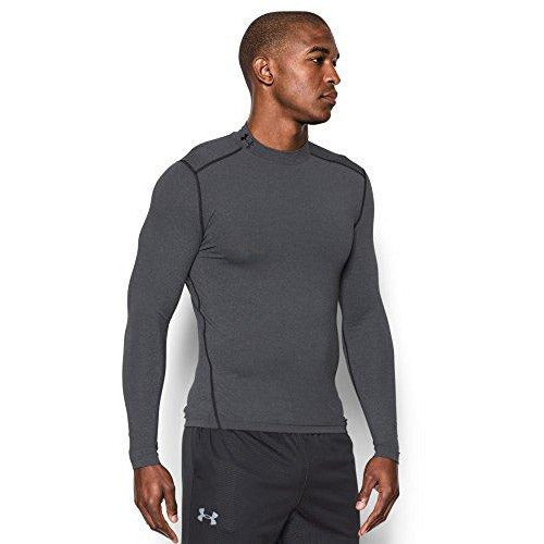 under armour men's coldgear mock long sleeve golf shirt