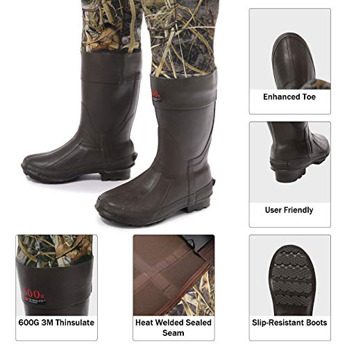 insulated rubber work boots