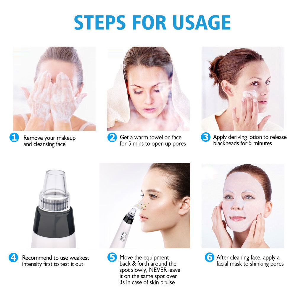Electric Face Pores Cleaner And Blackhead Remover