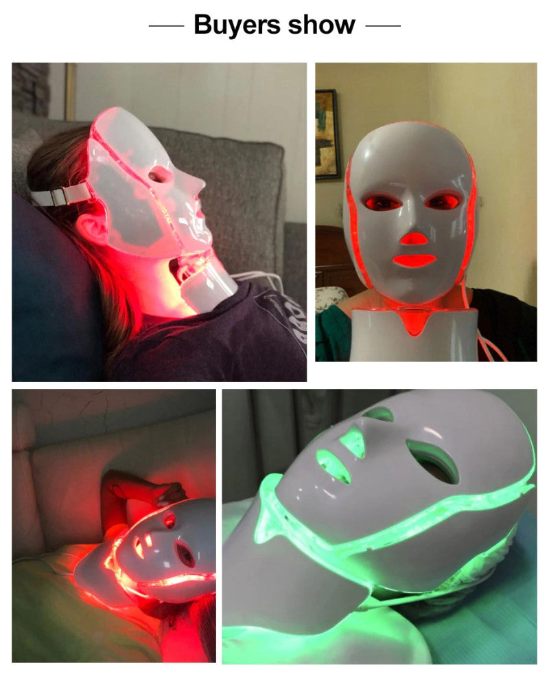 PhotonMagic Light Therapy Facial & Neck Mask
