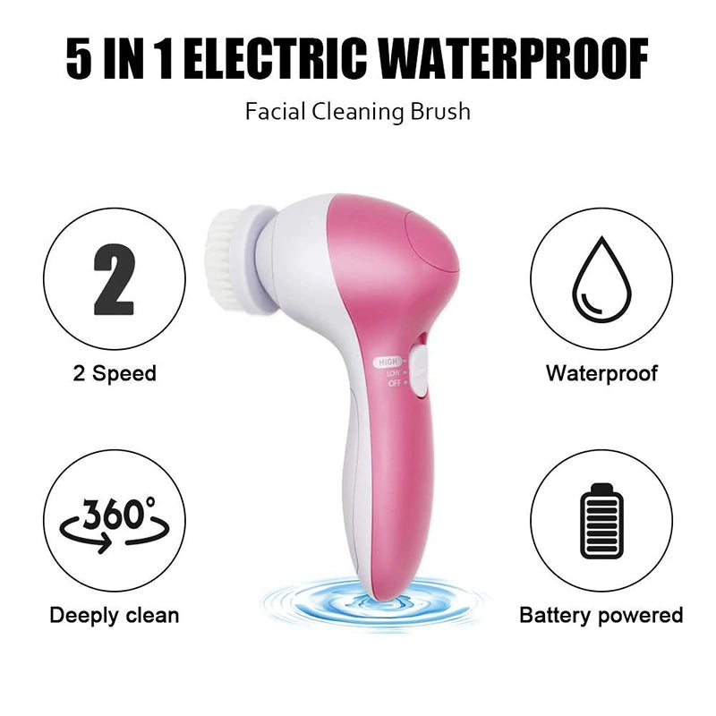 BeautyBrush™ Portable Facial Skin Cleansing & Massage Brush