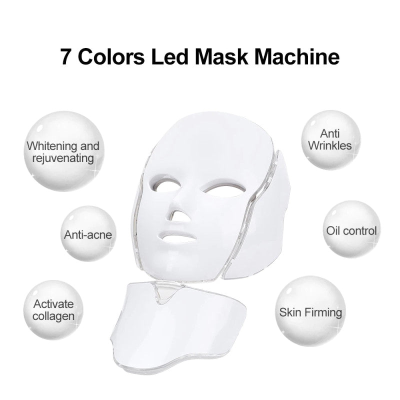 PhotonMagic Light Therapy Facial & Neck Mask