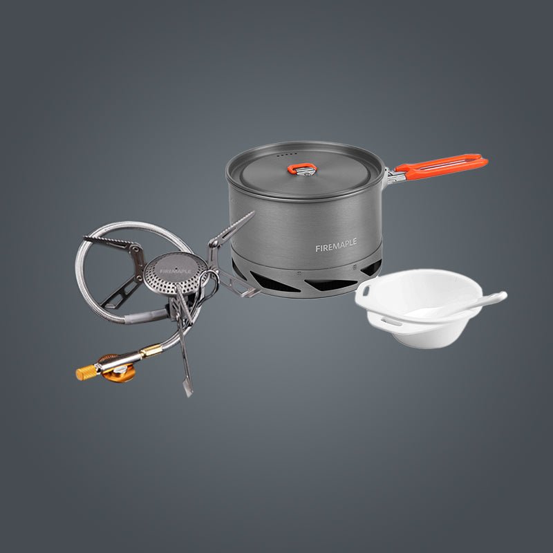 Saturn GAS Stove with Portable Grill Pan Set