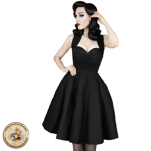 gothic swing dress