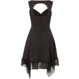 Viola Victoriana Dress | Gothic Handkerchief Lace Hem | The Fizzle ...