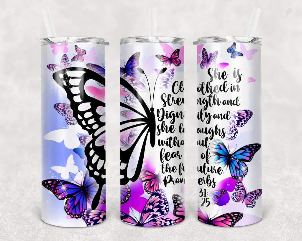 Bible Verse Tumbler SUBLIMATION TRANSFER, Ready To Press Sublimation T ...