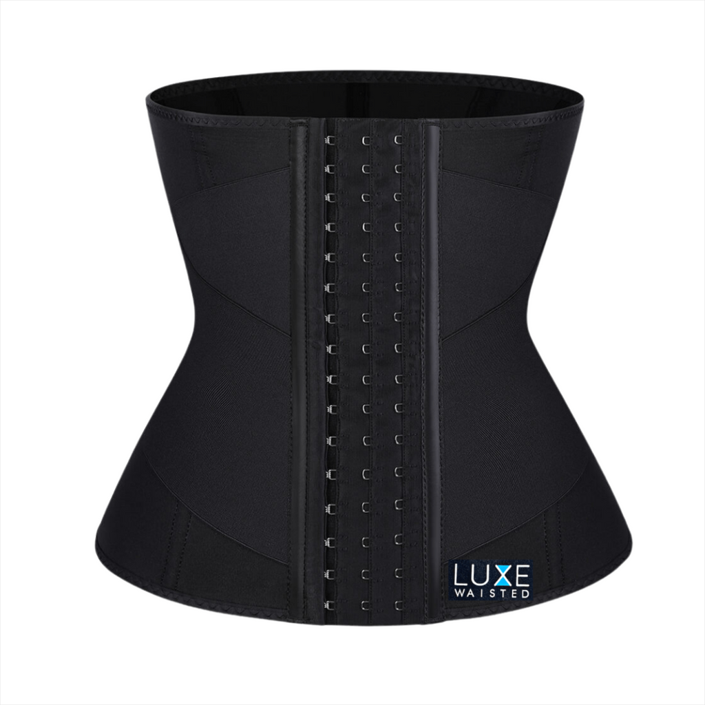 Luxtrada Waist Trainer Corset for Weight Loss Tummy Control Sport Workout  Body Shaper Black for Men and Women (Size, S)