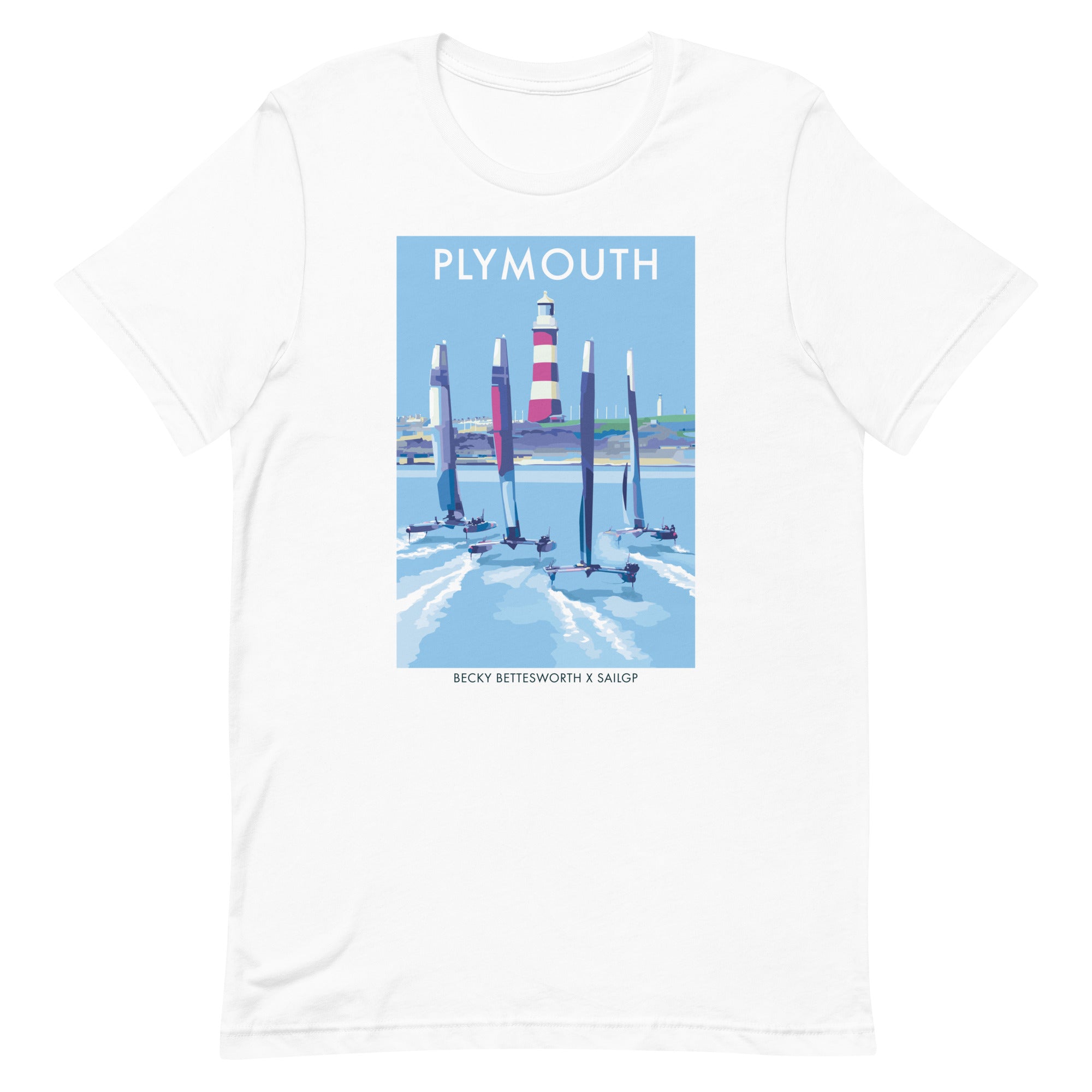 SailGP S3 Unisex Chicago White T-Shirt - SailGP Store