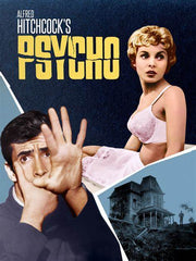 Alfred Hitchcock - Psycho Horror Movie Poster