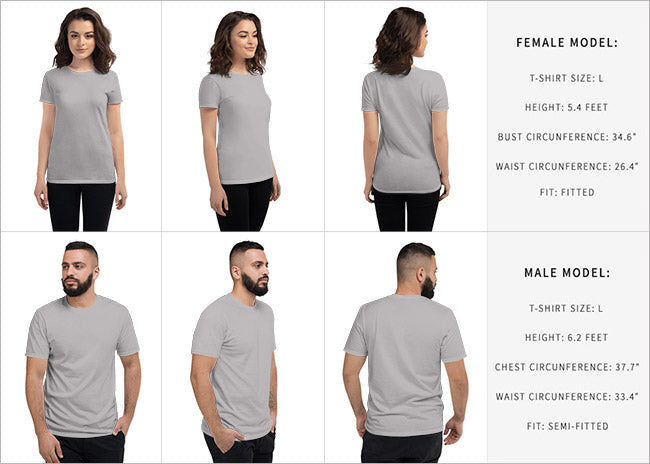 Artorama t-shirts with real models
