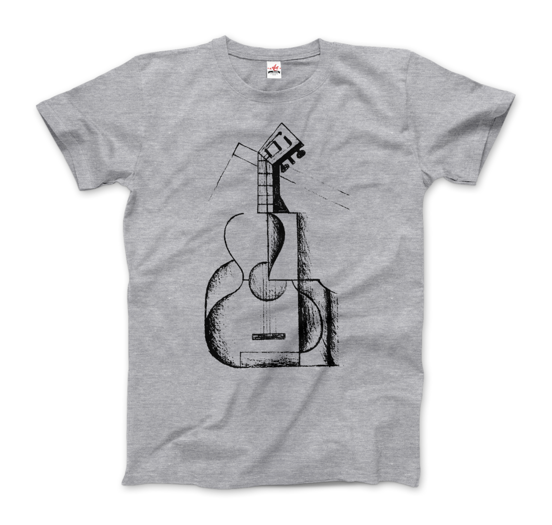 Art-O-Rama - Juan Gris The Guitar 1912 Artwork T-Shirt– Art-O-Rama Shop