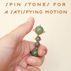 Spinner gemstone toy