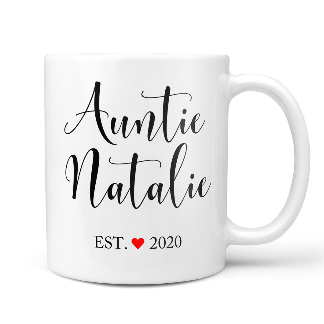 personalised auntie mug