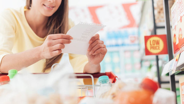 Good Food For Good Holiday Tip#1: Make a grocery list to avoid shopping at the junk food aisle
