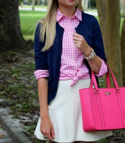 How to style a gingham shirt • BrightonTheDay