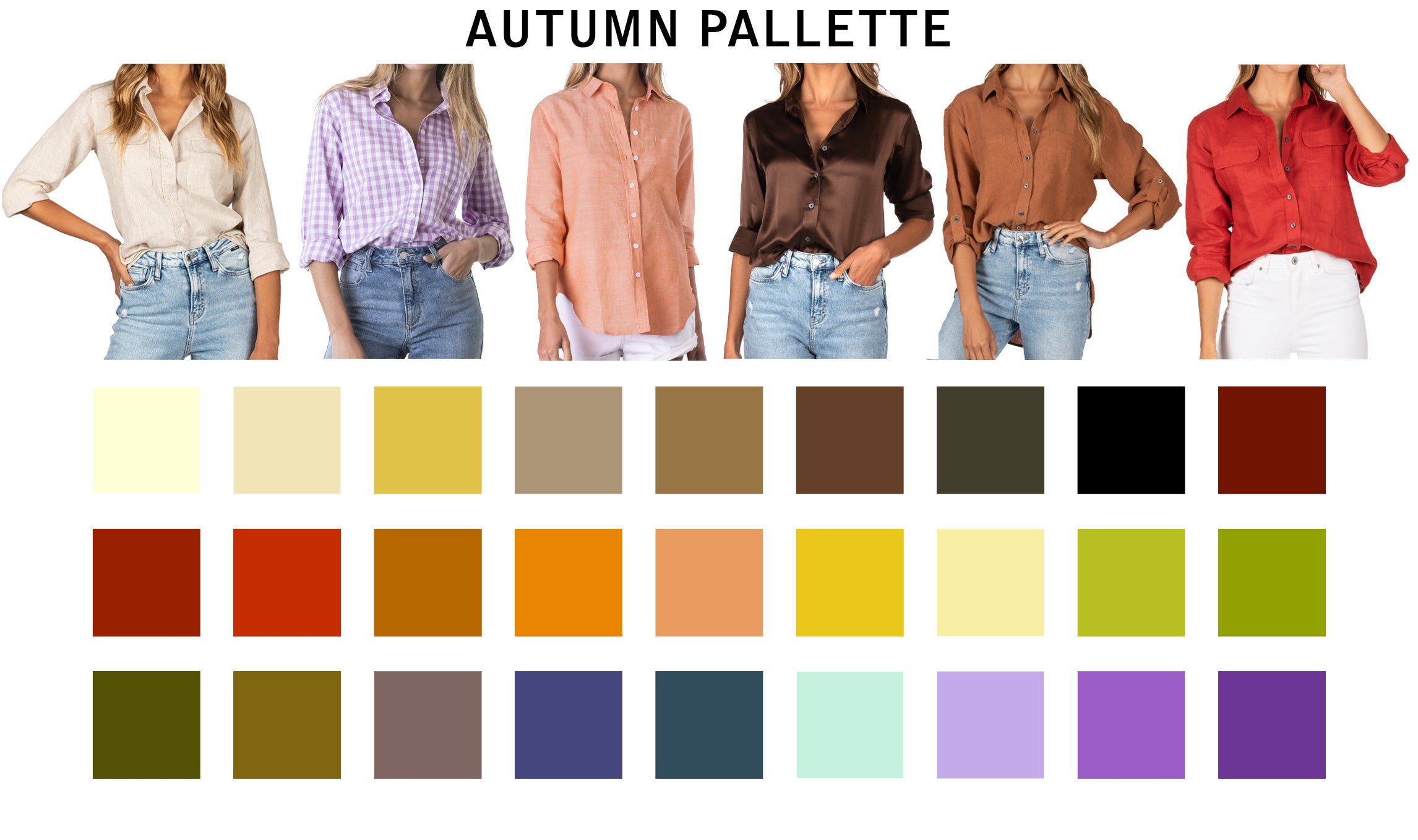 Autumn palette