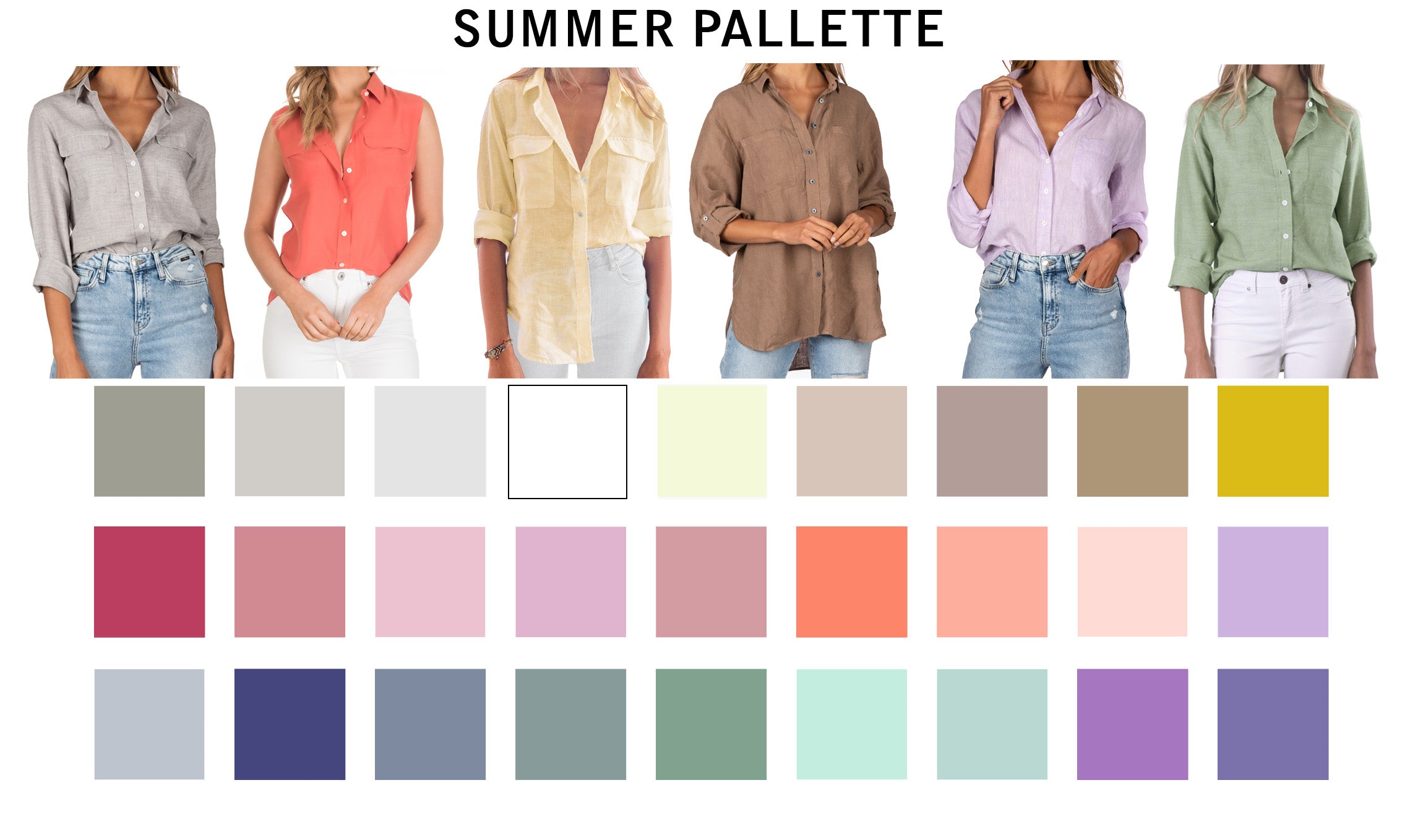 Summer palette