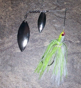 1/4 oz Chartreuse-White/Silver BSS