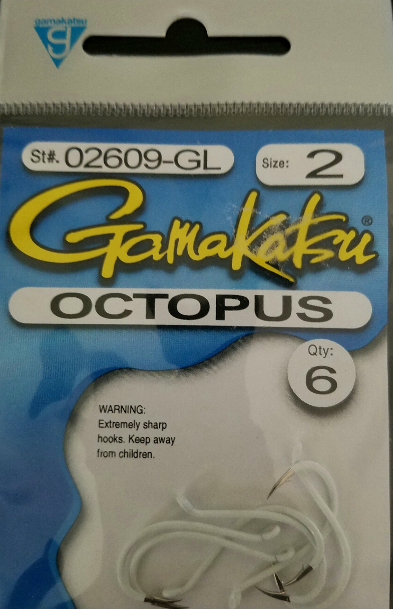 Octopus Chartreuse Gamakatsu Hooks – Big Eye Spinnerbaits
