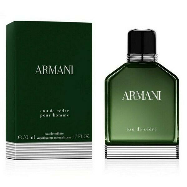 armani perfume green bottle