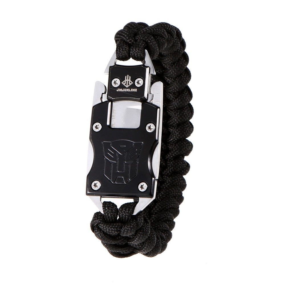 Outdoor Survival Bracelet Paracord Bracelet Hiking Traveling