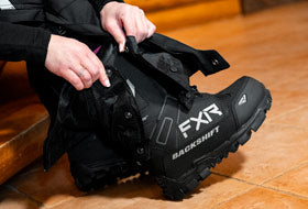 Action Photography: Backshift BOA Boot performing IRL 11