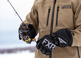 Action Photography: Excursion Pro Fish Glove performing IRL 12