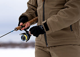 Action Photography: Excursion Pro Fish Glove performing IRL 9
