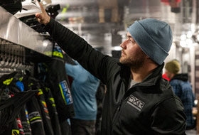 Action Photography: Men's Elevation Tech Zip-Up performing IRL 1