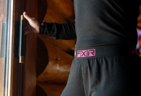 Action Photography: Women's Endeavor Merino Pant performing IRL 1