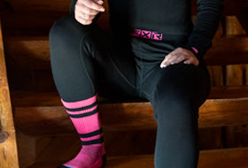 Action Photography: Women's Endeavor Merino Pant performing IRL 2
