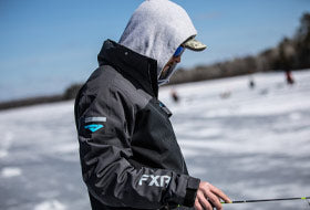 Action Photography: Men's Vapor Pro Insulated Tri-Laminate Jacket performing IRL 21