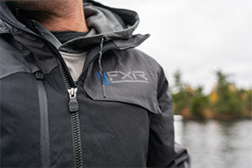 Action Photography: Men's Vapor Pro Insulated Tri-Laminate Jacket performing IRL 5