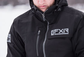 Action Photography: Men's Vapor Pro Insulated Tri-Laminate Jacket performing IRL 14