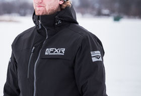 Action Photography: Men's Vapor Pro Insulated Tri-Laminate Jacket performing IRL 8