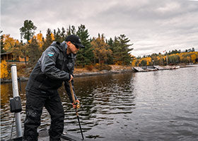 Action Photography: Men's Vapor Pro Insulated Tri-Laminate Jacket performing IRL 10