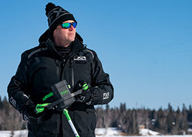 Action Photography: Men's Expedition X Ice Pro Jacket performing IRL 2