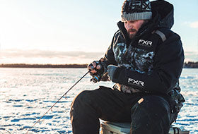Action Photography: Men's Expedition X Ice Pro Jacket performing IRL 15