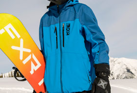 Action Photography: Men's Ridge 2-in-1 Jacket performing IRL 1