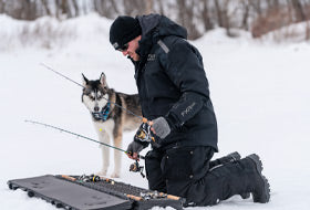 Action Photography: Men's Expedition X Ice Pro Pant performing IRL 2
