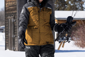 Action Photography: Women's Excursion Ice Pro Jacket performing IRL 19