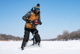 Action Photography: Women's Excursion Ice Pro Jacket performing IRL 5