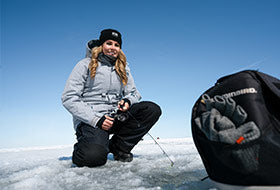 Action Photography: Women's Excursion Ice Pro Jacket performing IRL 3