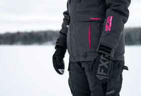 Action Photography: Women's Excursion Ice Pro Jacket performing IRL 4