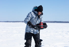 Action Photography: Women's Excursion Ice Pro Jacket performing IRL 9