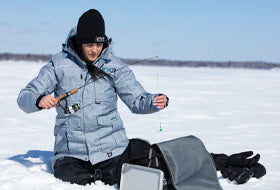 Action Photography: Women's Excursion Ice Pro Jacket performing IRL 13